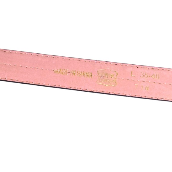 Men's Brown Leather Belt - Picture 4 of 7